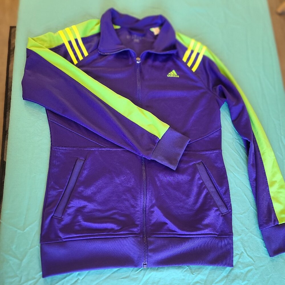 Adidas Women's Medium Purple Track Jacket